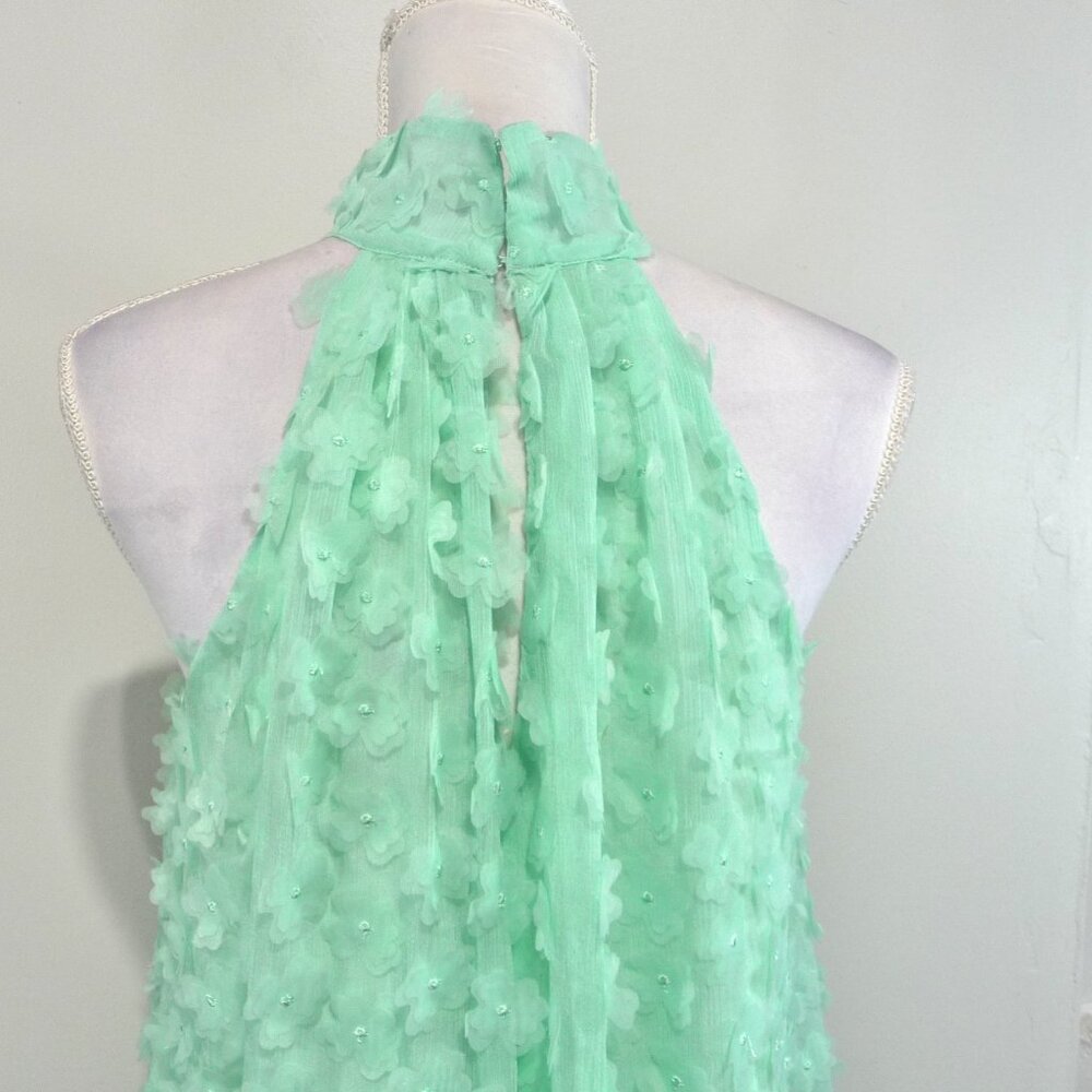 Badgley Mischka Nora 3D Dress Size 6 - Picture 5 of 11